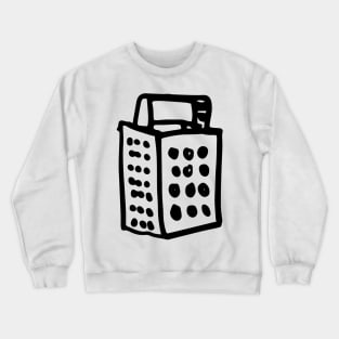 Retro Cheese Grater Crewneck Sweatshirt